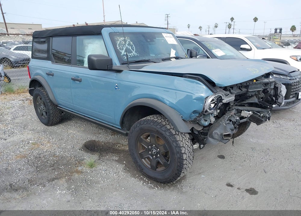 2023 FORD BRONCO BLACK DIAMOND VIN: 1FMEE5BP9PLB45928