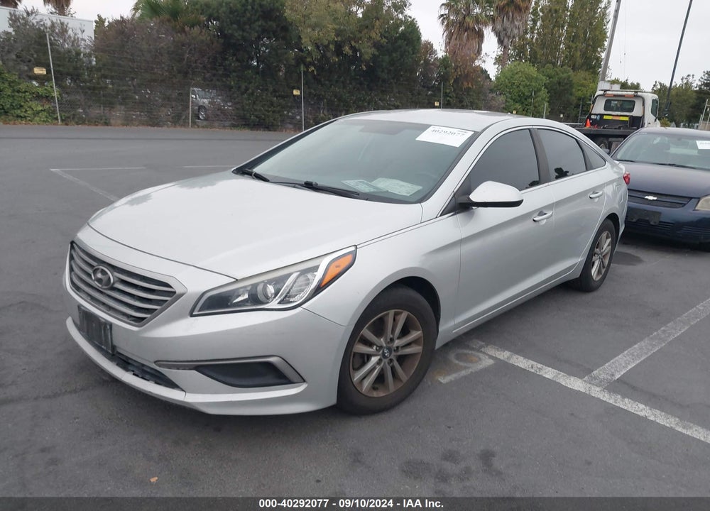 2016 HYUNDAI SONATA VIN: 5NPE24AF7GH396208