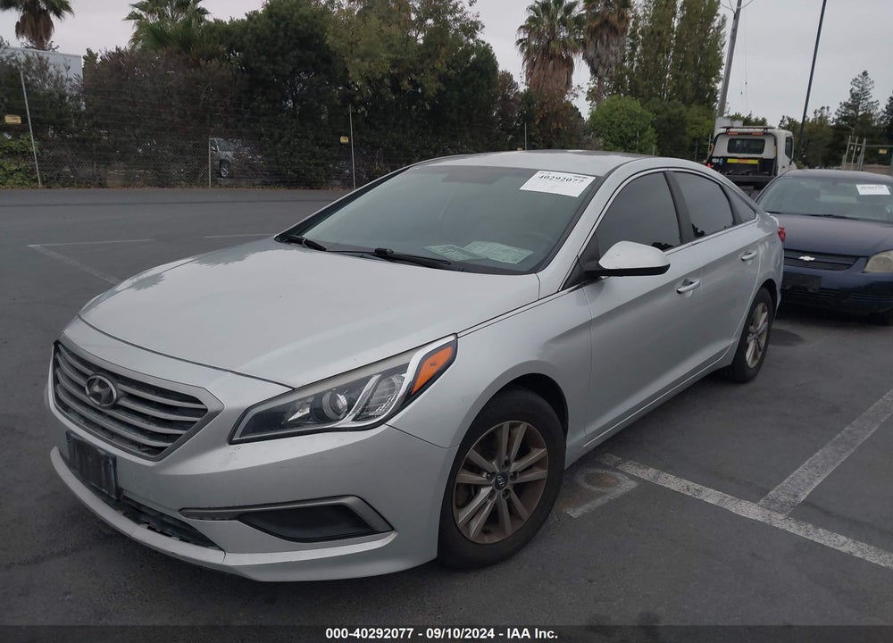 2016 HYUNDAI SONATA VIN: 5NPE24AF7GH396208