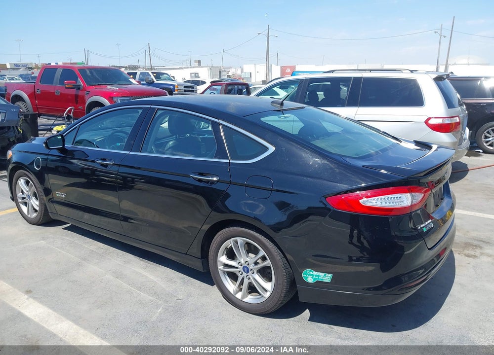 2016 FORD FUSION ENERGI TITANIUM VIN: 3FA6P0SU2GR106245