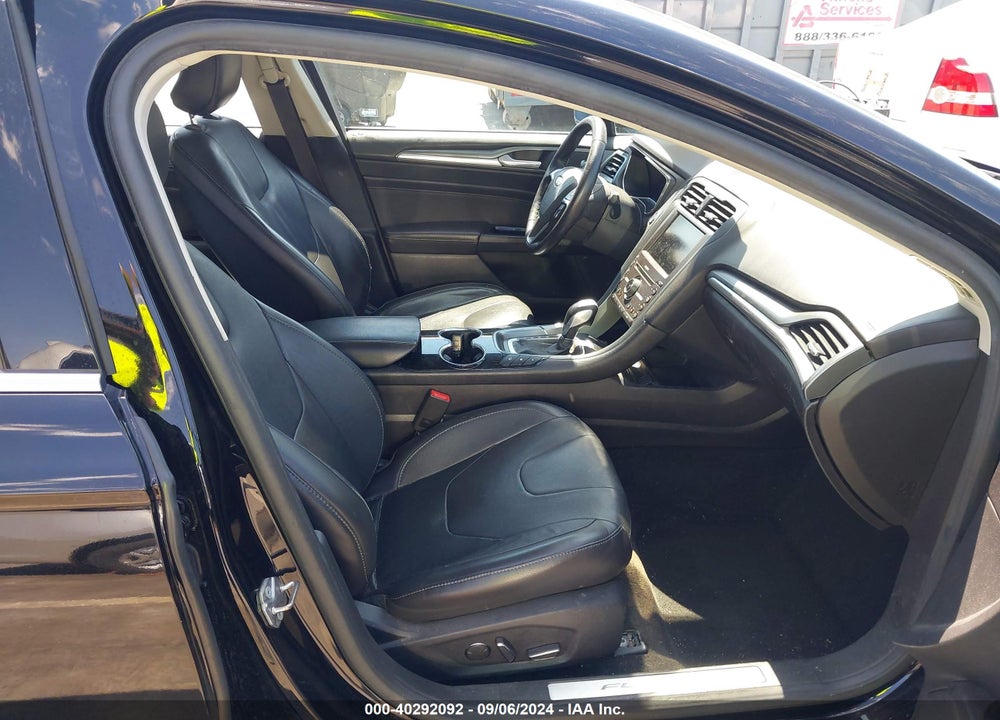 2016 FORD FUSION ENERGI TITANIUM VIN: 3FA6P0SU2GR106245