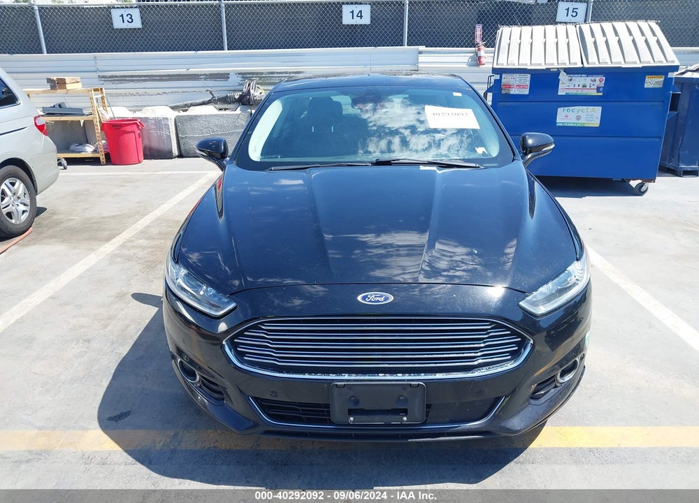 2016 FORD FUSION ENERGI TITANIUM VIN: 3FA6P0SU2GR106245