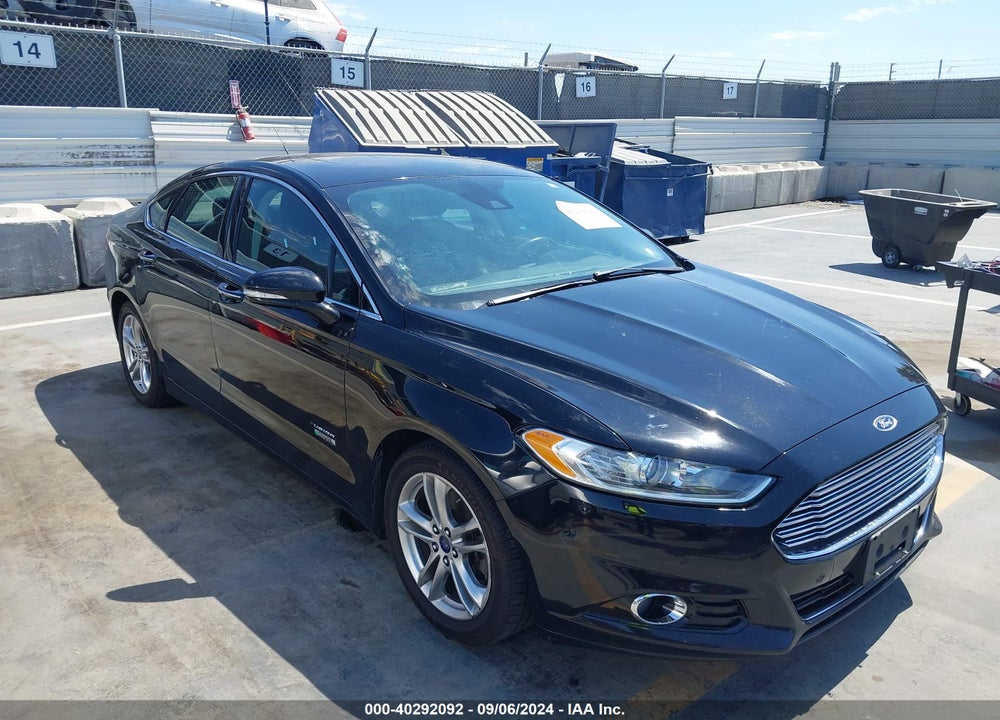 2016 FORD FUSION ENERGI TITANIUM VIN: 3FA6P0SU2GR106245
