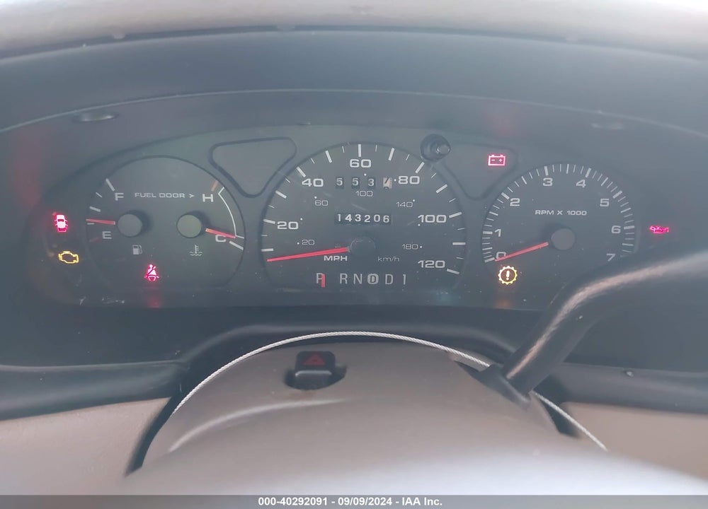 2001 FORD TAURUS SE VIN: 1FAFP53UX1A206722