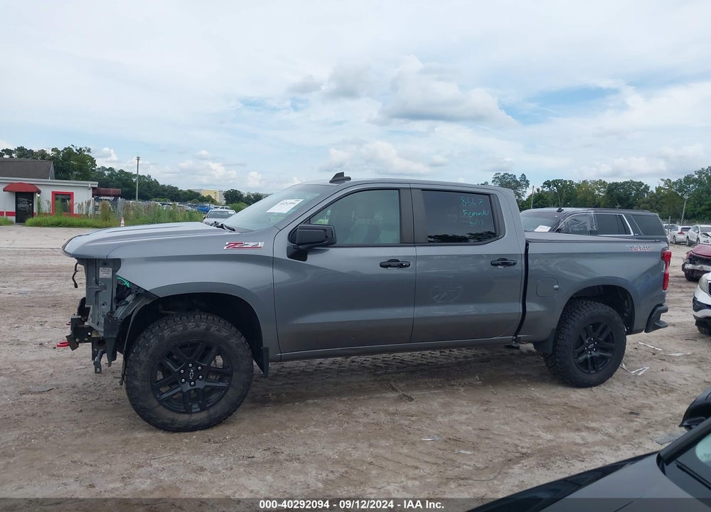 2021 CHEVROLET SILVERADO 1500 4WD SHORT BED LT TRAIL BOSS VIN: 1GCPYFEDXMZ291730