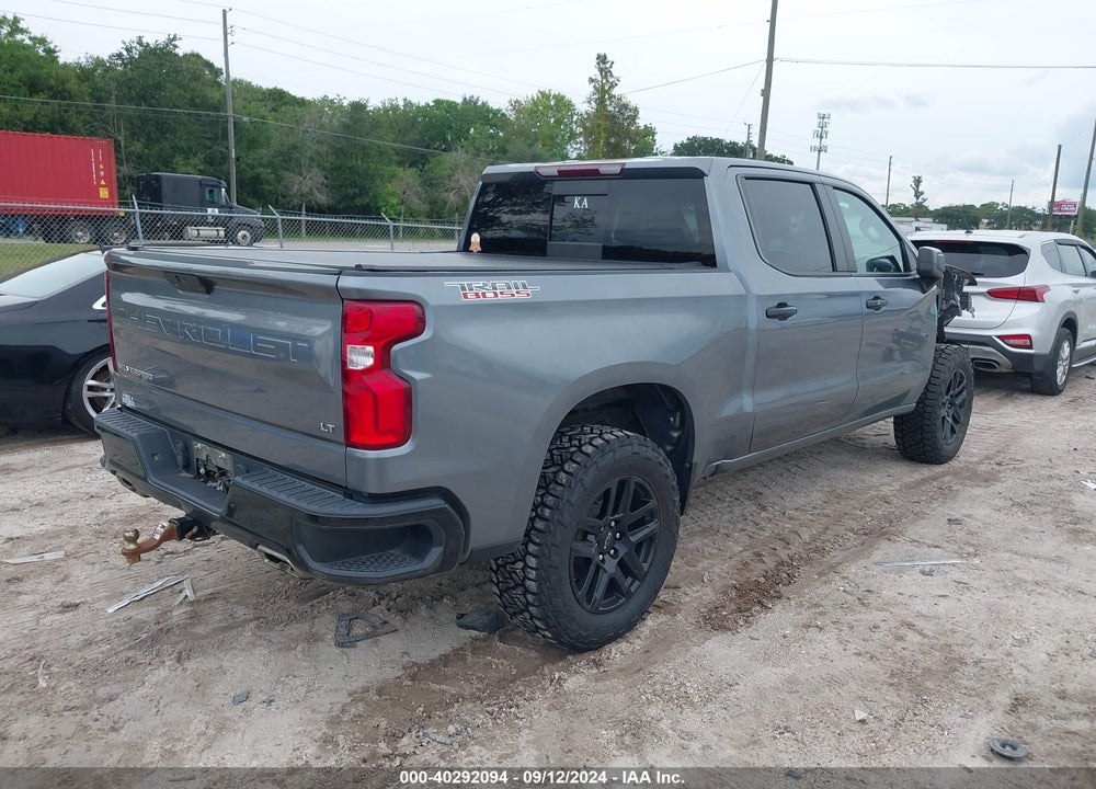 2021 CHEVROLET SILVERADO 1500 4WD SHORT BED LT TRAIL BOSS VIN: 1GCPYFEDXMZ291730