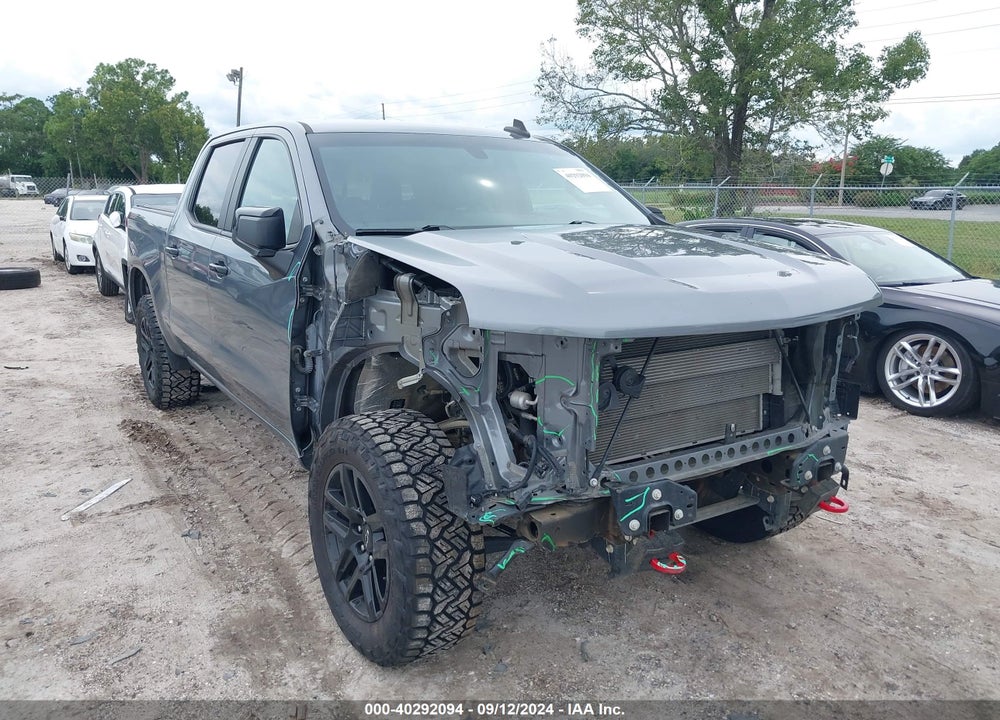 2021 CHEVROLET SILVERADO 1500 4WD SHORT BED LT TRAIL BOSS VIN: 1GCPYFEDXMZ291730