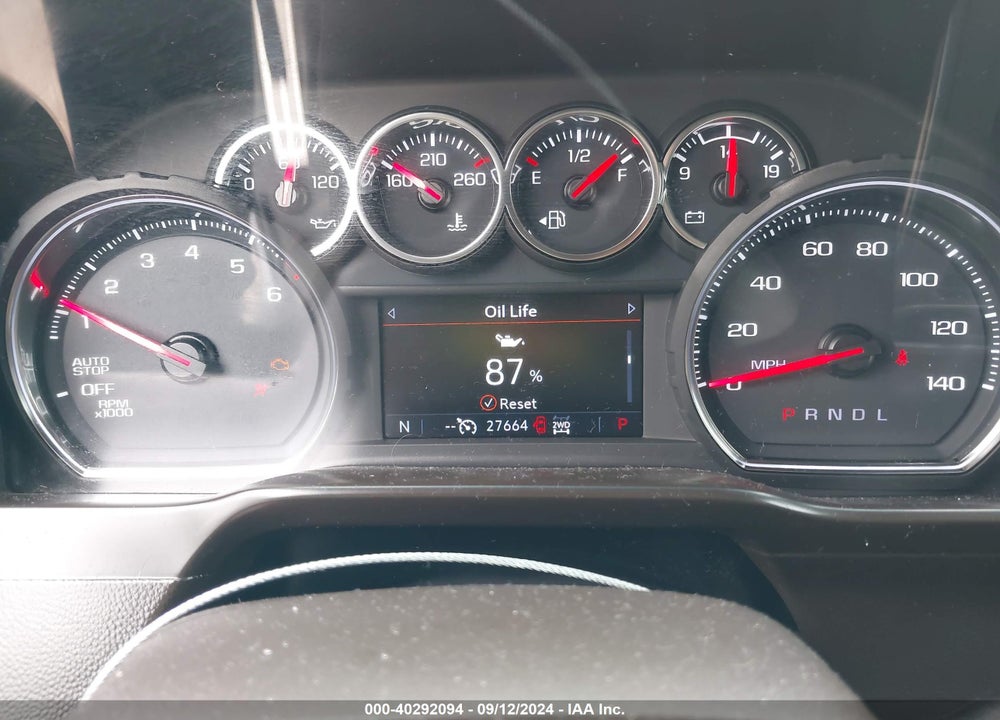 2021 CHEVROLET SILVERADO 1500 4WD SHORT BED LT TRAIL BOSS VIN: 1GCPYFEDXMZ291730