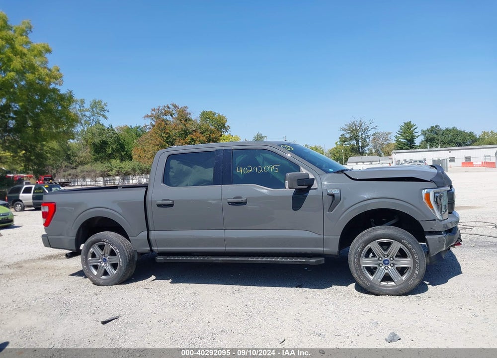 2021 FORD F-150 LARIAT VIN: 1FTEW1EP9MKD38717