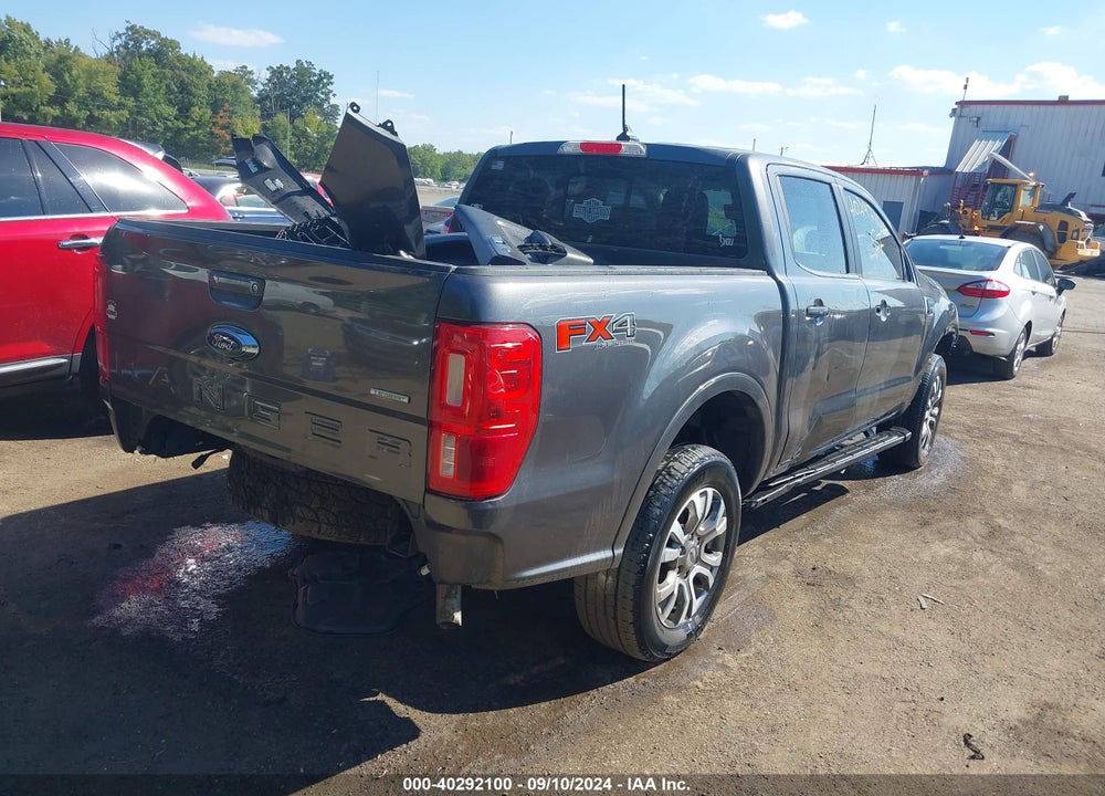 2019 FORD RANGER LARIAT VIN: 1FTER4FH0KLA85407