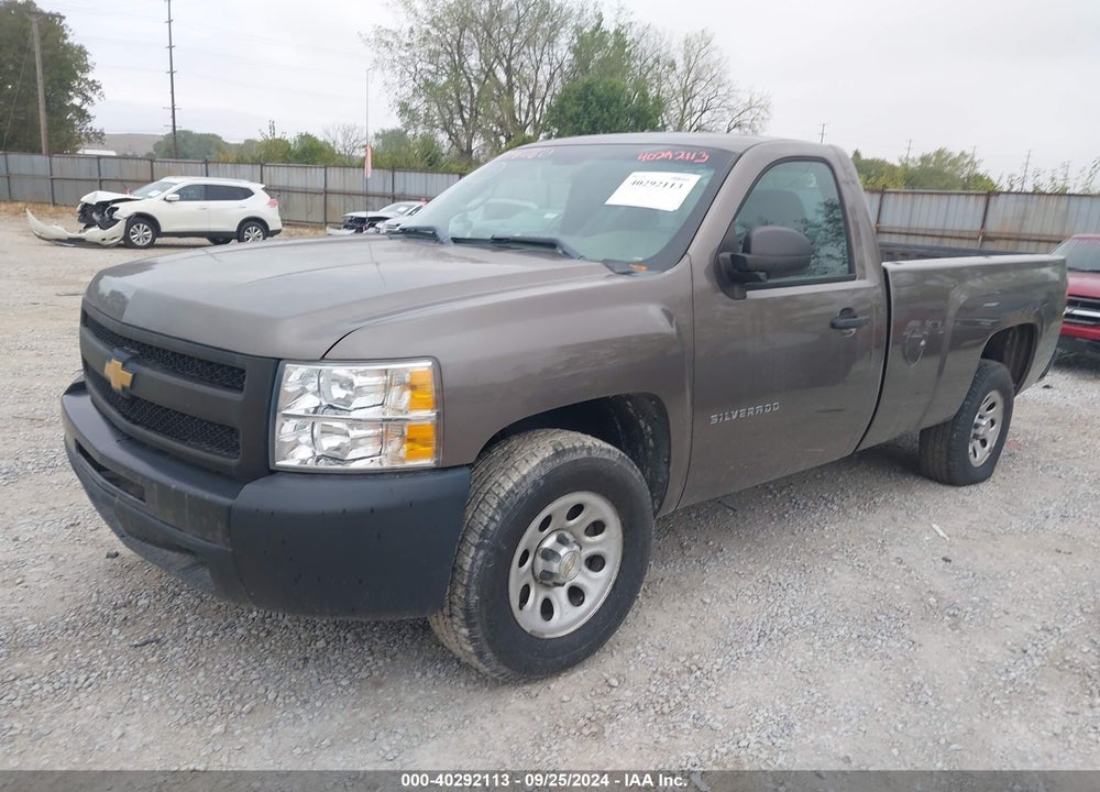 2012 CHEVROLET SILVERADO 1500 WORK TRUCK VIN: 1GCNCPEXXCZ274639