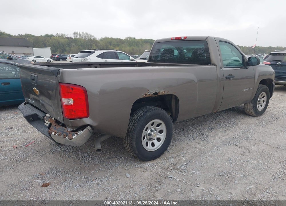 2012 CHEVROLET SILVERADO 1500 WORK TRUCK VIN: 1GCNCPEXXCZ274639