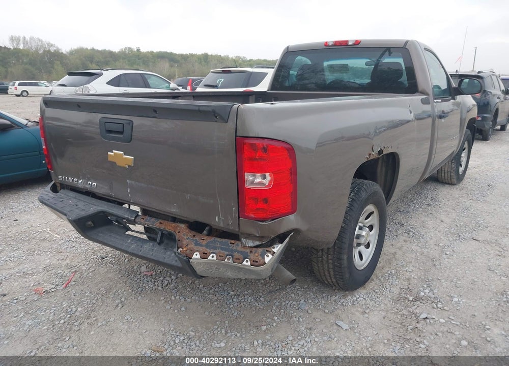 2012 CHEVROLET SILVERADO 1500 WORK TRUCK VIN: 1GCNCPEXXCZ274639