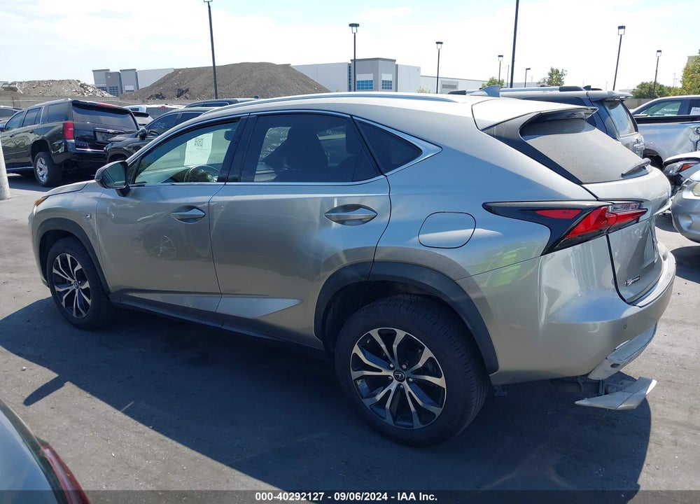 2017 LEXUS NX 200T F SPORT VIN: JTJYARBZ6H2085049