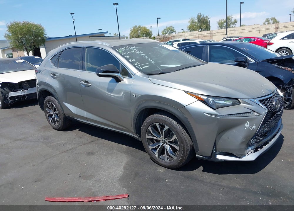 2017 LEXUS NX 200T F SPORT VIN: JTJYARBZ6H2085049