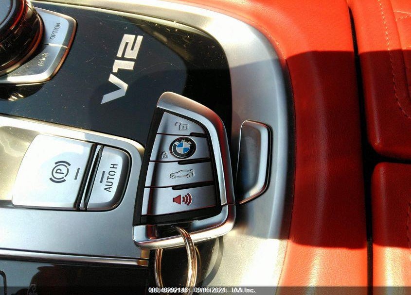 2022 BMW M760I XDRIVE VIN: WBA7U6C08NCH83897
