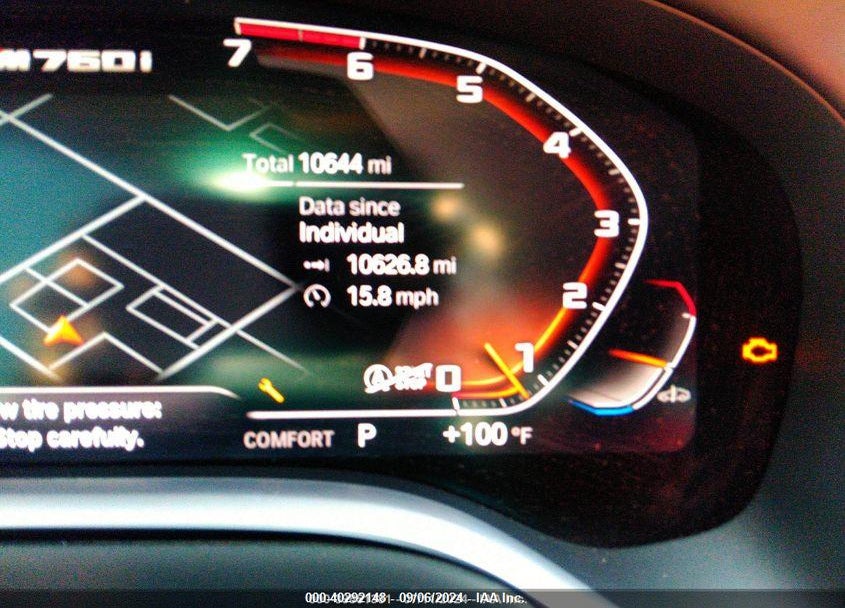 2022 BMW M760I XDRIVE VIN: WBA7U6C08NCH83897