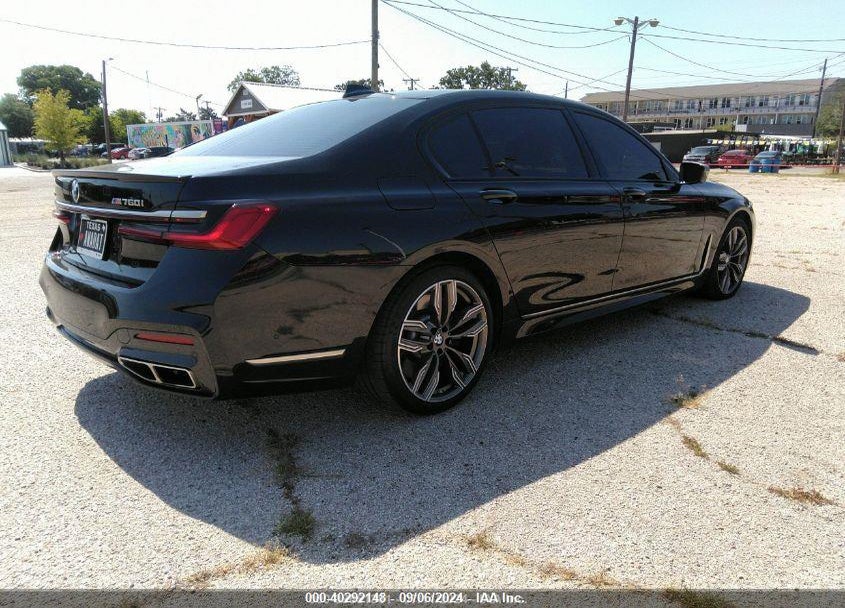 2022 BMW M760I XDRIVE VIN: WBA7U6C08NCH83897