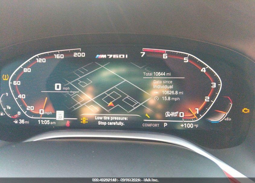 2022 BMW M760I XDRIVE VIN: WBA7U6C08NCH83897