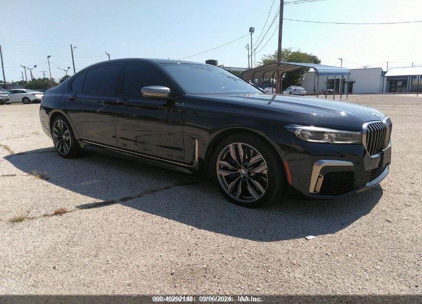 2022 BMW M760I XDRIVE VIN: WBA7U6C08NCH83897