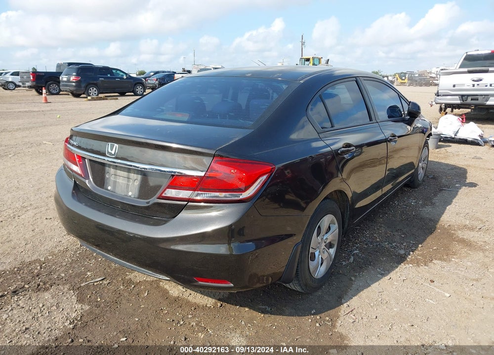 2013 HONDA CIVIC LX VIN: 2HGFB2F52DH552346