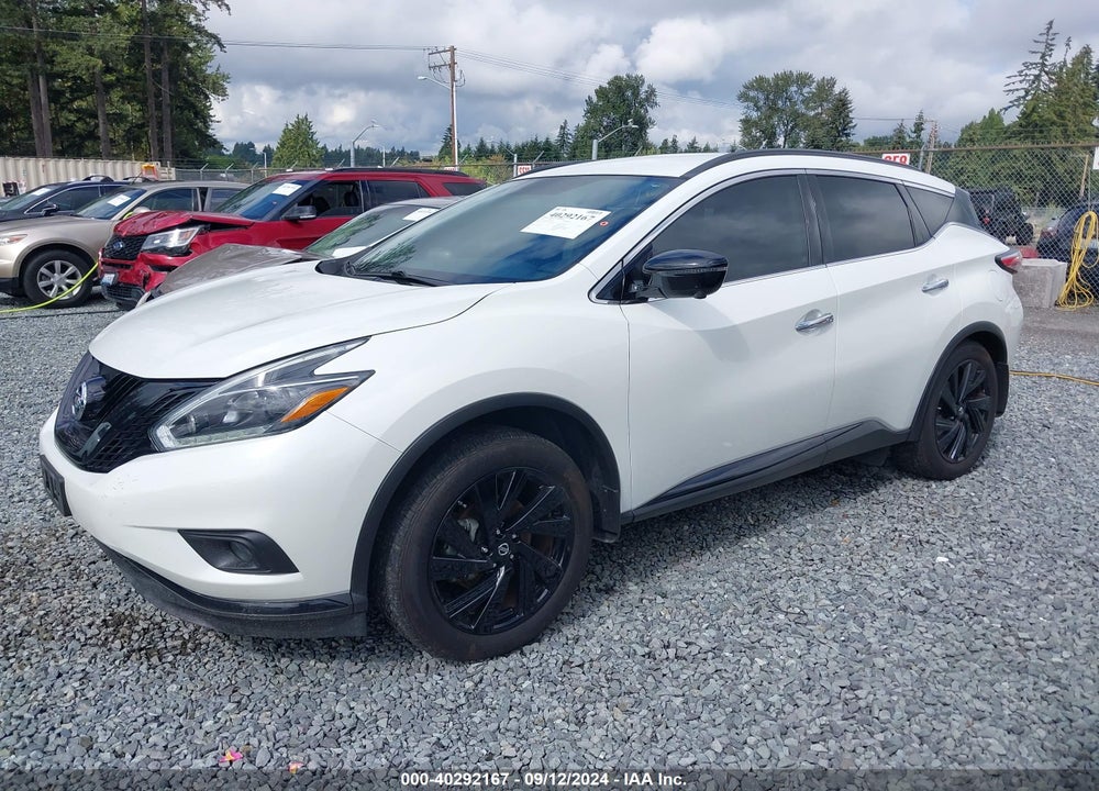 2018 NISSAN MURANO SL VIN: 5N1AZ2MH7JN130136