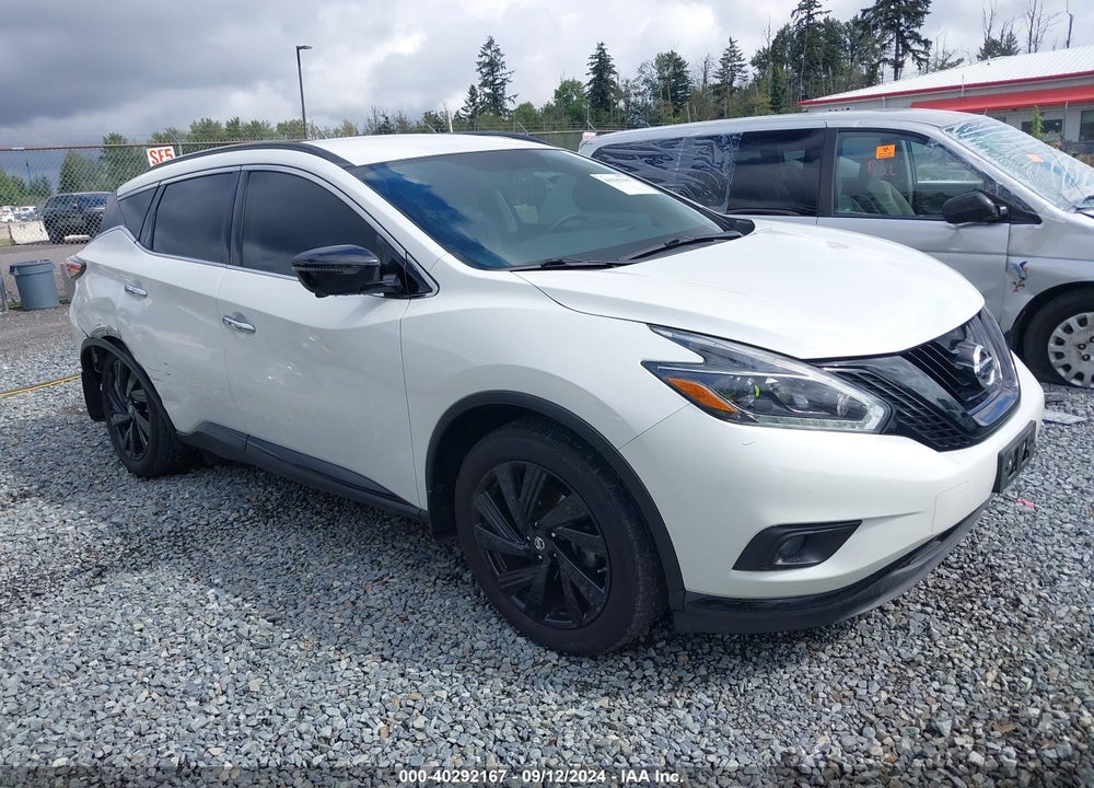 2018 NISSAN MURANO SL VIN: 5N1AZ2MH7JN130136