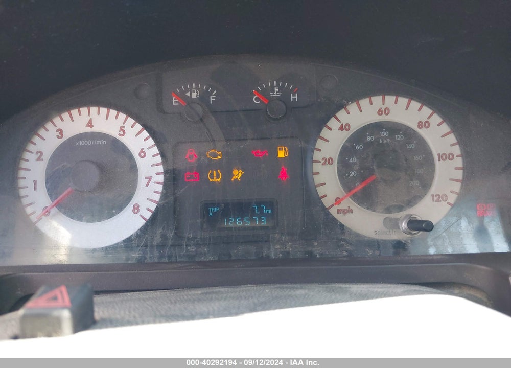 2008 MAZDA TRIBUTE I SPORT VIN: 4F2CZ02Z58KM31030
