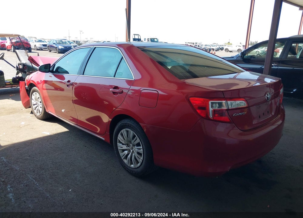 2012 TOYOTA CAMRY LE VIN: 4T4BF1FK7CR172790