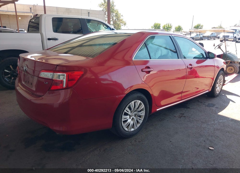 2012 TOYOTA CAMRY LE VIN: 4T4BF1FK7CR172790