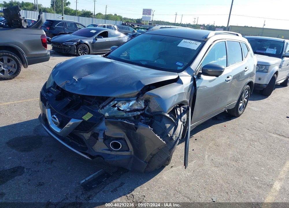 2014 NISSAN ROGUE SL VIN: 5N1AT2MT2EC797686