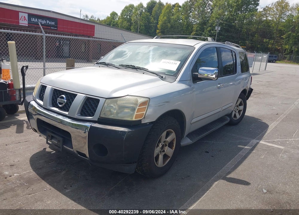 2004 NISSAN PATHFINDER ARMADA SE VIN: 5N1AA08A14N723472