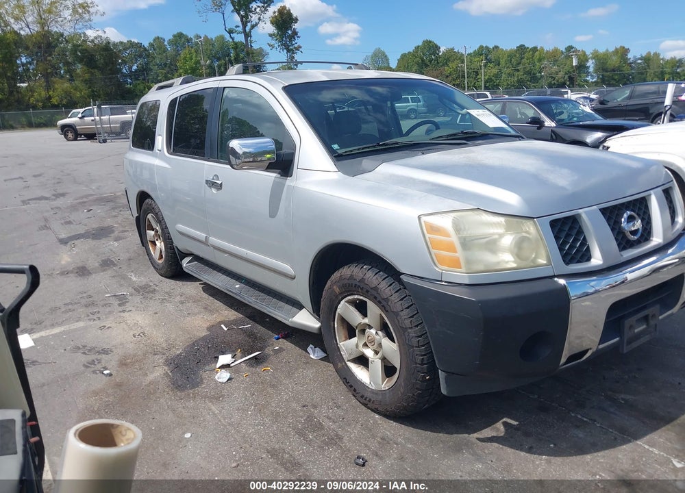 2004 NISSAN PATHFINDER ARMADA SE VIN: 5N1AA08A14N723472