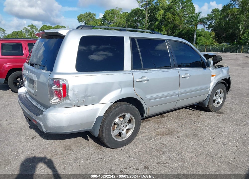 2006 HONDA PILOT EX VIN: 5FNYF28426B050123