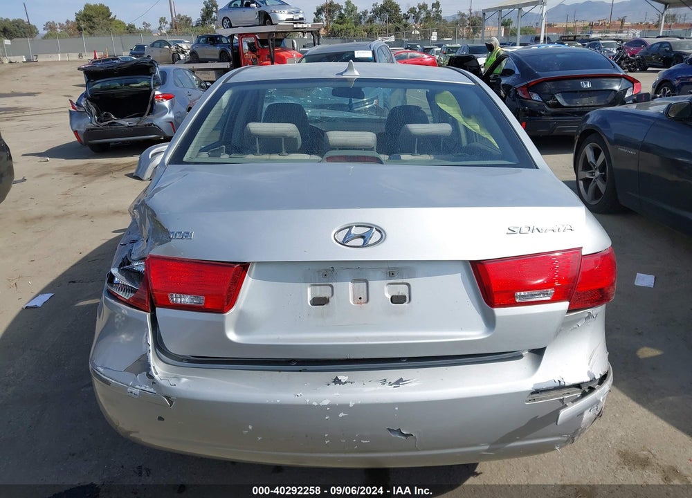 2009 HYUNDAI SONATA GLS VIN: 5NPET46C49H522149
