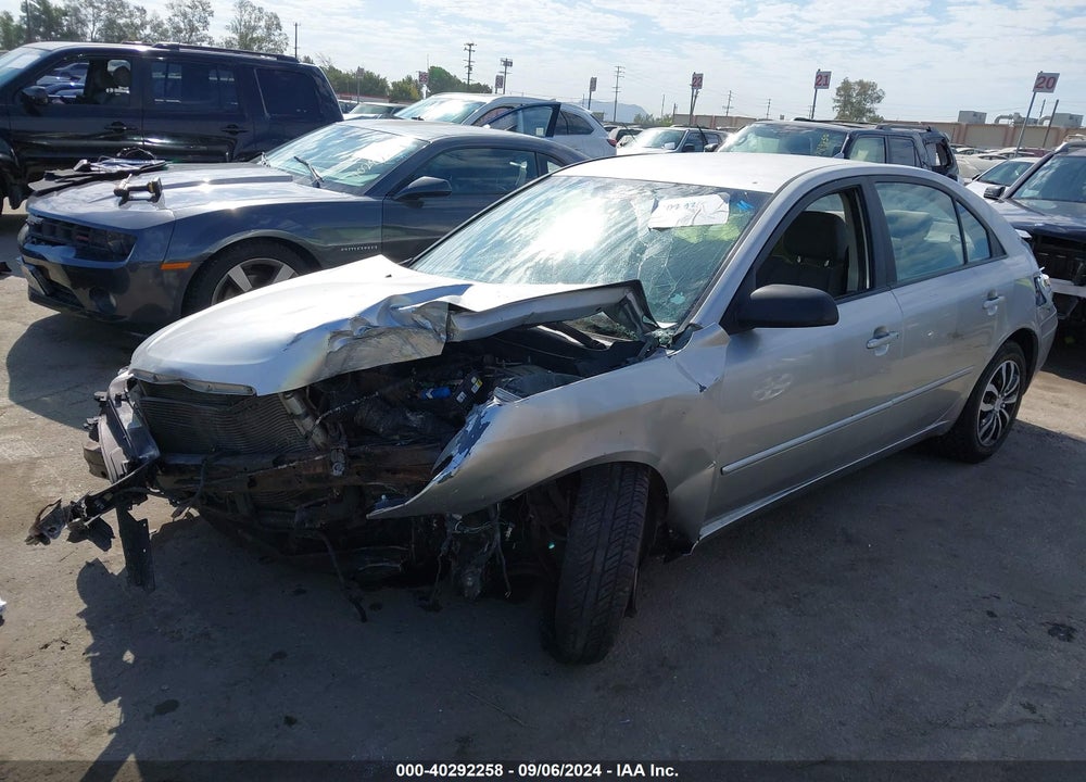 2009 HYUNDAI SONATA GLS VIN: 5NPET46C49H522149