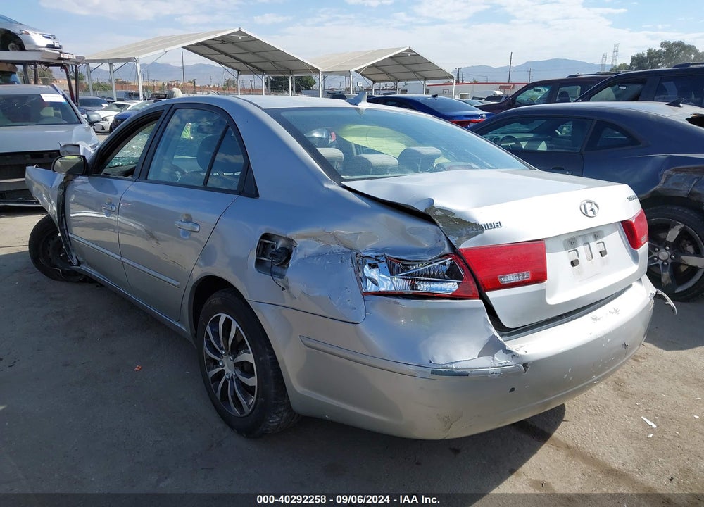 2009 HYUNDAI SONATA GLS VIN: 5NPET46C49H522149
