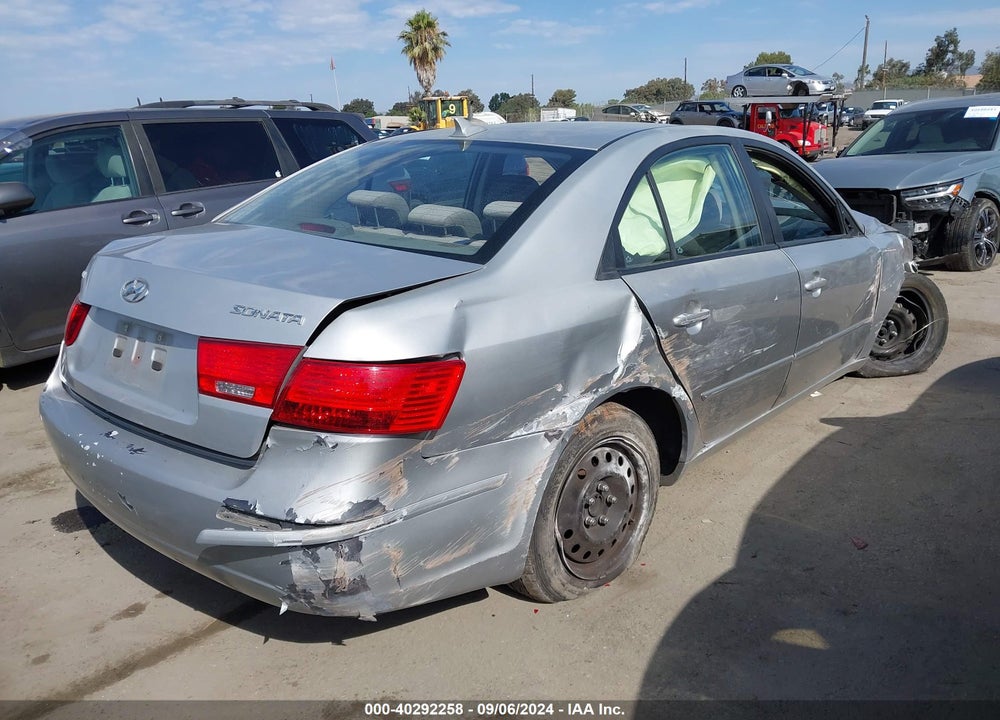 2009 HYUNDAI SONATA GLS VIN: 5NPET46C49H522149