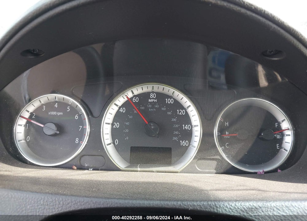 2009 HYUNDAI SONATA GLS VIN: 5NPET46C49H522149