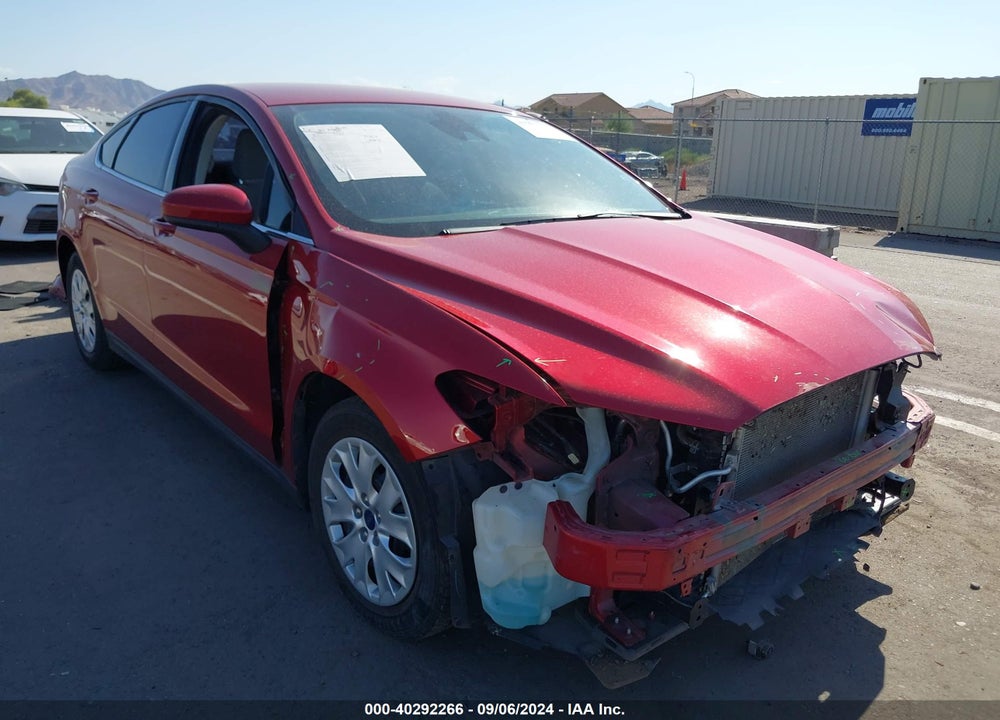 2020 FORD FUSION S VIN: 3FA6P0G75LR236503