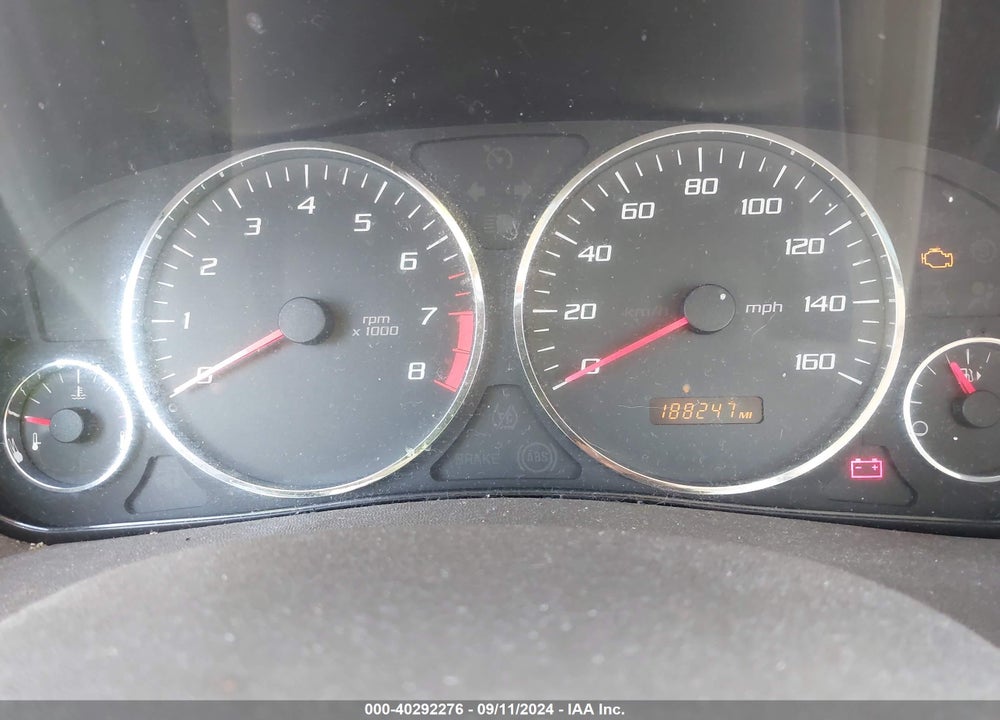 2006 CADILLAC CTS STANDARD VIN: 1G6DP577560123835