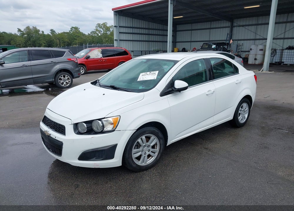 2014 CHEVROLET SONIC LT AUTO VIN: 1G1JC5SB6E4167849