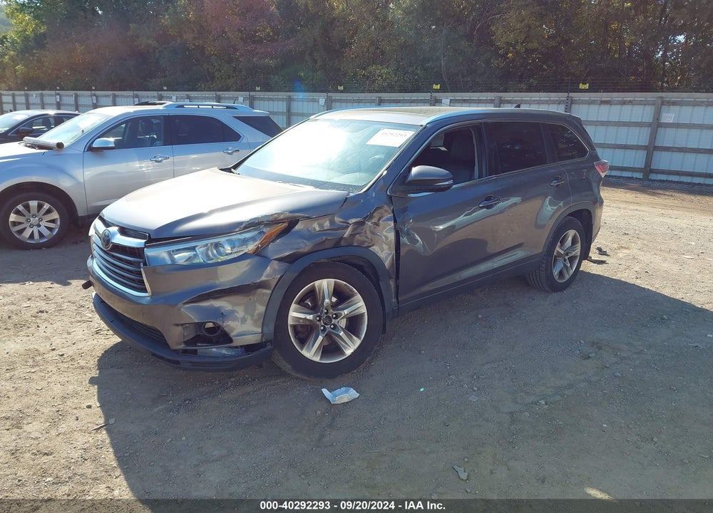 2016 TOYOTA HIGHLANDER LIMITED PLATINUM V6 VIN: 5TDDKRFH0GS269264