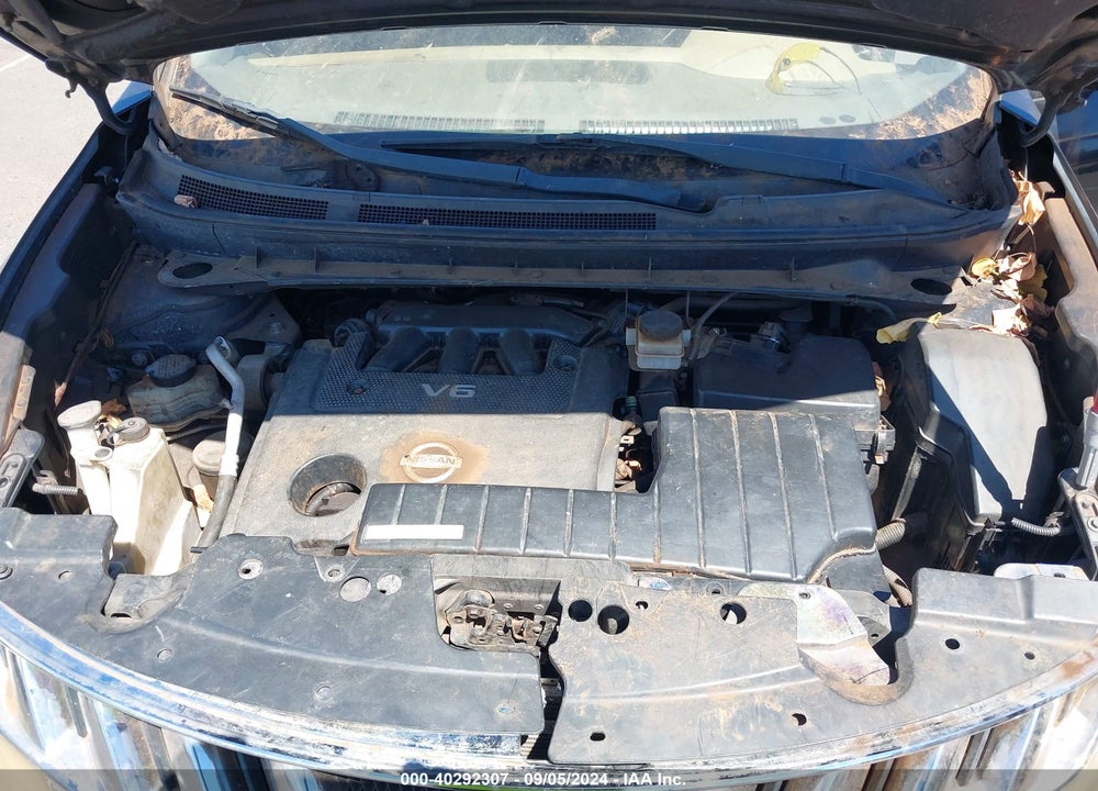 2009 NISSAN MURANO S VIN: JN8AZ18W59W200248