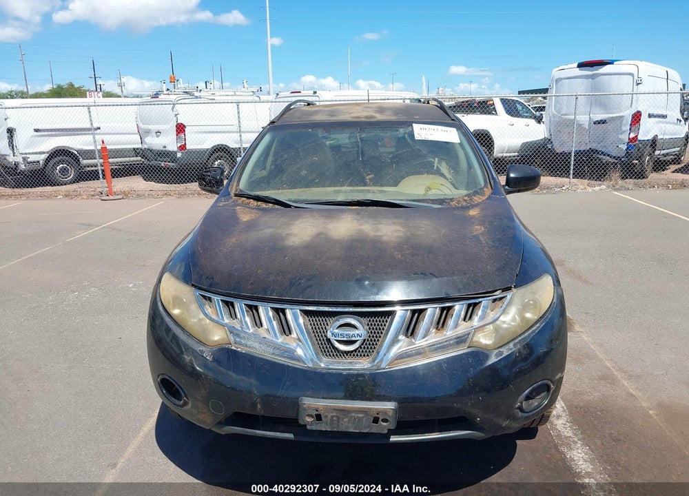 2009 NISSAN MURANO S VIN: JN8AZ18W59W200248