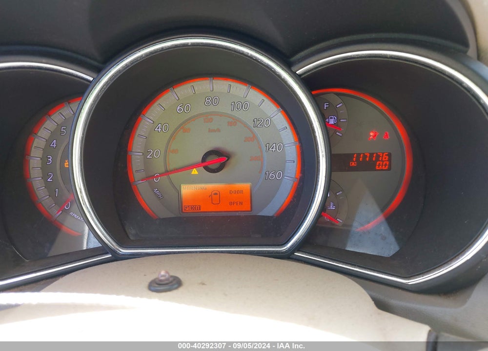 2009 NISSAN MURANO S VIN: JN8AZ18W59W200248
