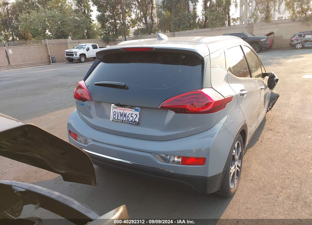 2020 CHEVROLET BOLT EV FWD PREMIER VIN: 1G1FZ6S09L4148167