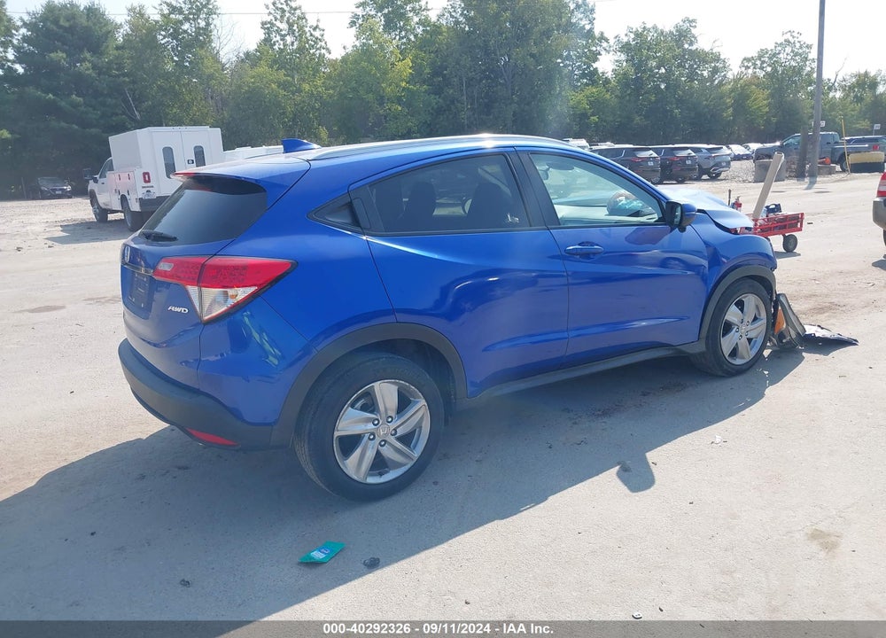 2019 HONDA HR-V VIN: 3CZRU6H56KM742461