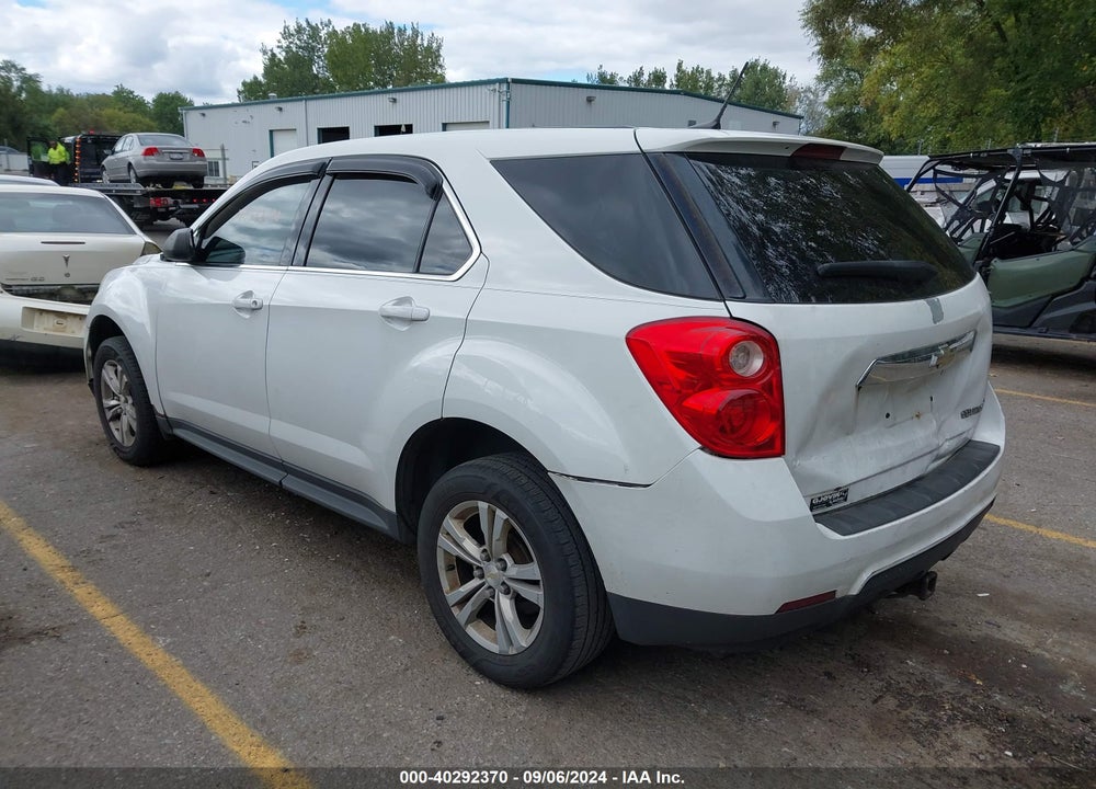 2013 CHEVROLET EQUINOX LS VIN: 2GNALBEK4D1158991