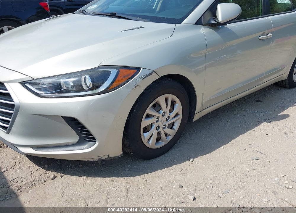 2017 HYUNDAI ELANTRA SE VIN: KMHD74LF6HU110748